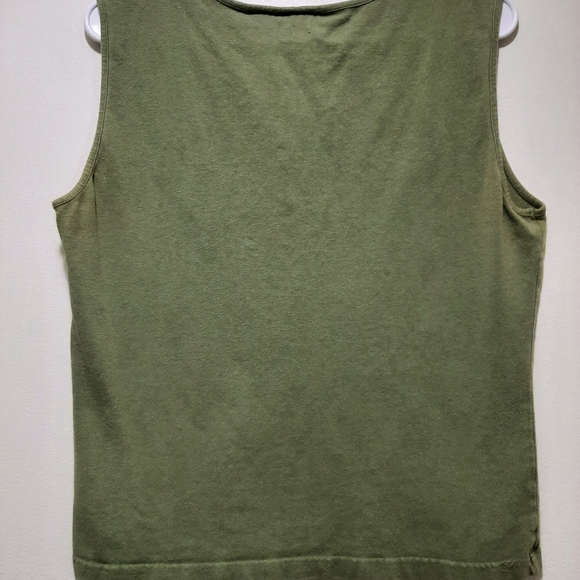 Field Gear Army Green Tank Top - Picture 3 of 3